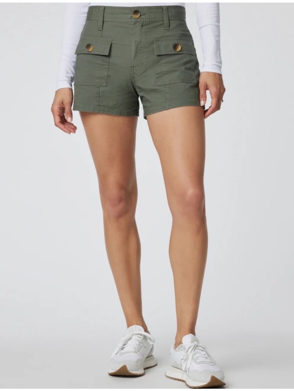 Vuori Shorts M Vintage Ripstop Utility Cargo Short Olive Green